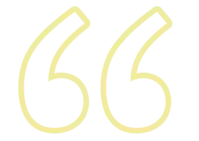 yellow quotation marks