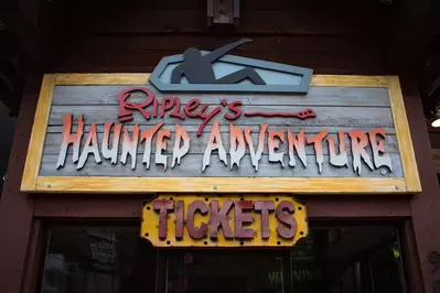 Ripley's Haunted Adventure in downtown gatlinburg