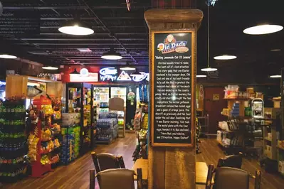 inside old dad's general store