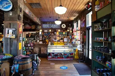 inside old dad's general store