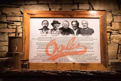 sign in Bones BBQ
