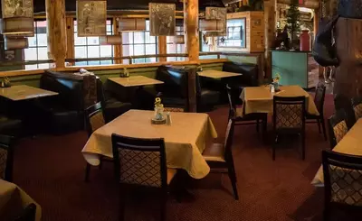 dining area in Park Grill in Gatlinburg