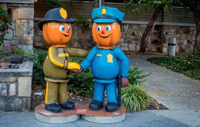 Gatlinburg pumpkin people