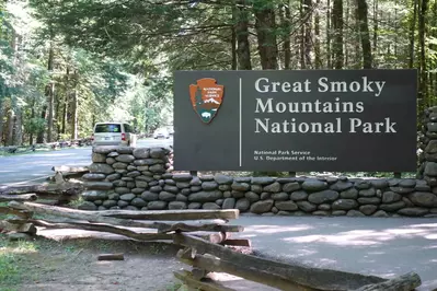 National Park sign