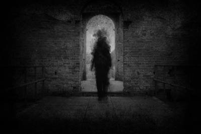 ghost in doorway