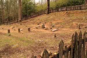 little greenbrier cemetery in the great smoky mountains