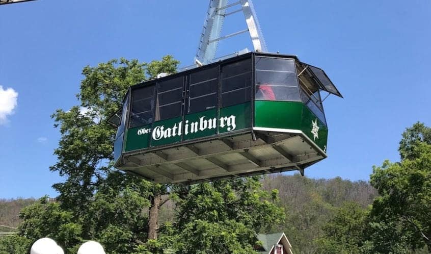 aerial tramway ober gatlinburg