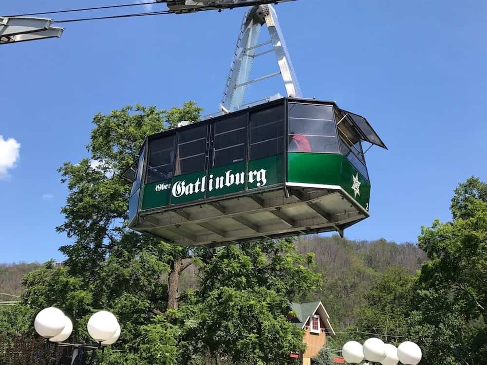 aerial tramway ober gatlinburg
