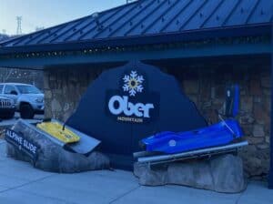 Ober Mountain Sign